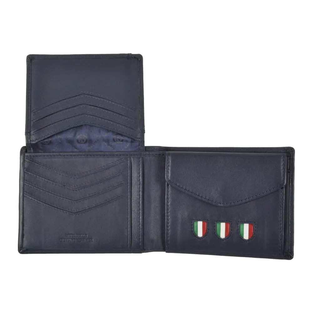 Enzo Castellano SSC NAPOLI Portafoglio 100% Pelle 123216 - immagine 4