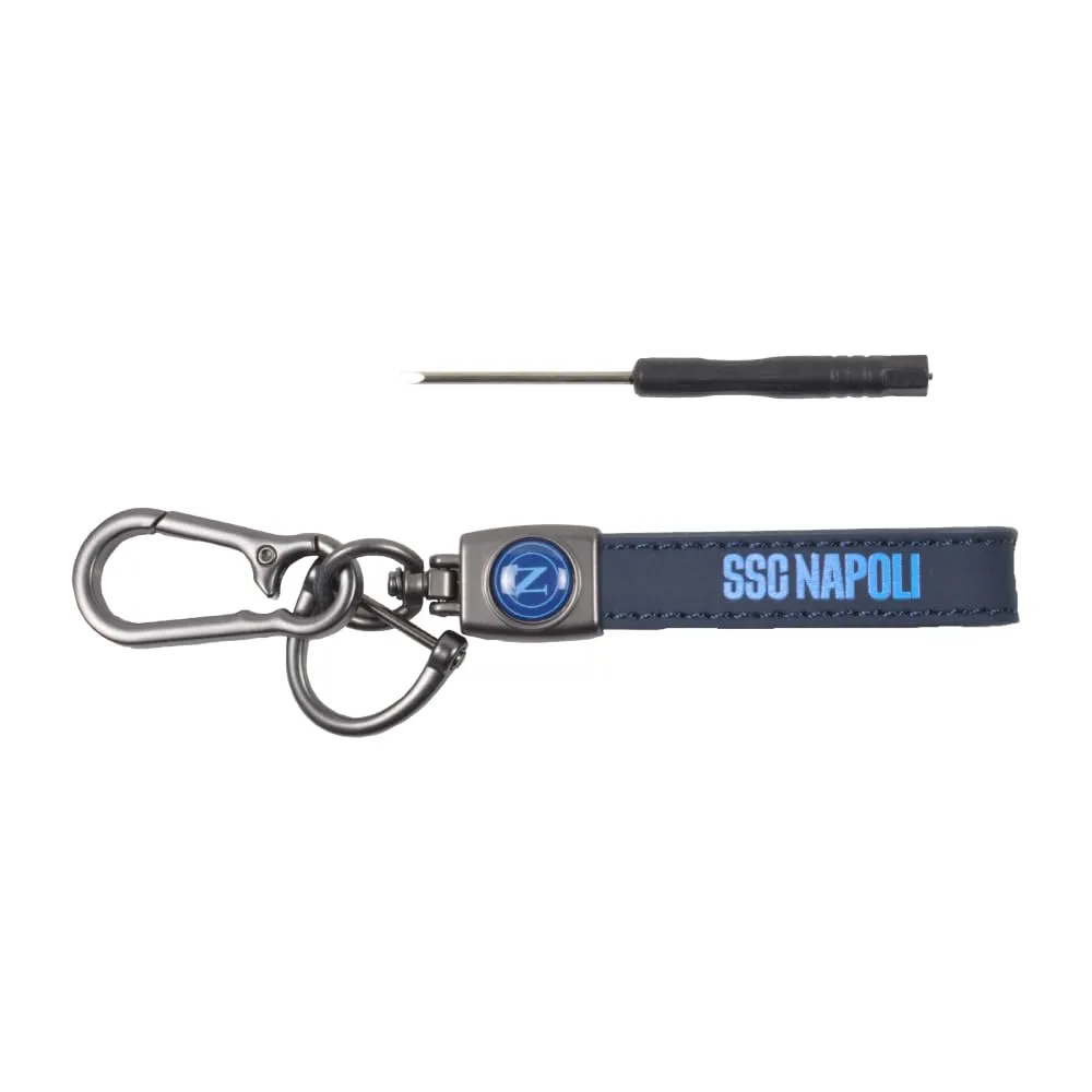 Enzo Castellano SSC NAPOLI Portachiavi Pelle 123608 - immagine 3