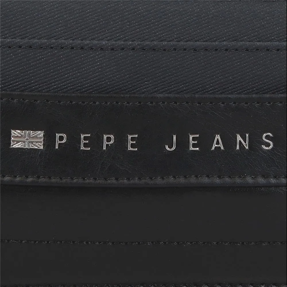 Pepe Jeans Biker, beauty case, tracolla, perfetto per organizzare, vari scomparti. Joumma Bags, Nero, Bandolera, Tracolla - immagine 7