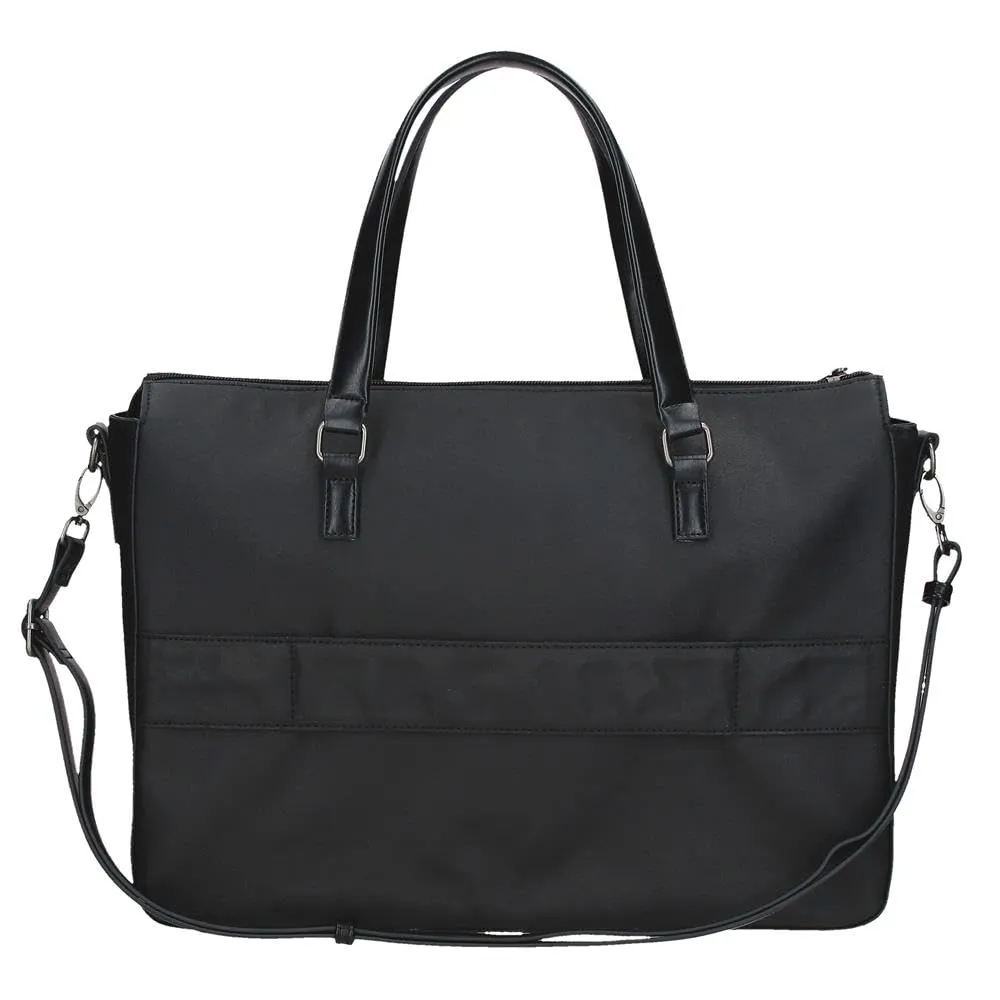 Pepe Jeans Biker, beauty case, tracolla, perfetto per organizzare, vari scomparti. Joumma Bags, Nero, Bolso PC, Borsa PC - immagine 3