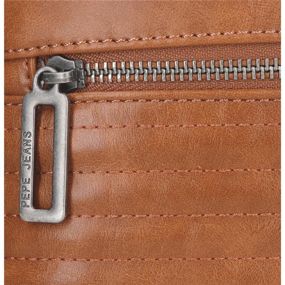 Pepe Jeans Biker Borsa per laptop 15,6 Pollici Marrone 42x27x11 cm Poliestere con dettagli in pelle sintetica by Joumma Bags, marrone, Taglia unica, Borsa per computer portatile - immagine 9