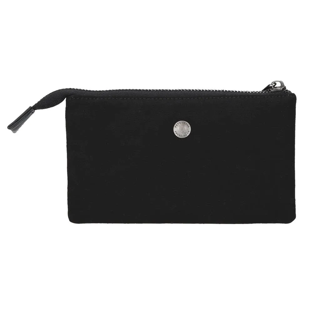 Pepe Jeans Biker, beauty case, tracolla, perfetto per organizzare, vari scomparti. Joumma Bags, Nero, Monedero, Portamonete - immagine 3