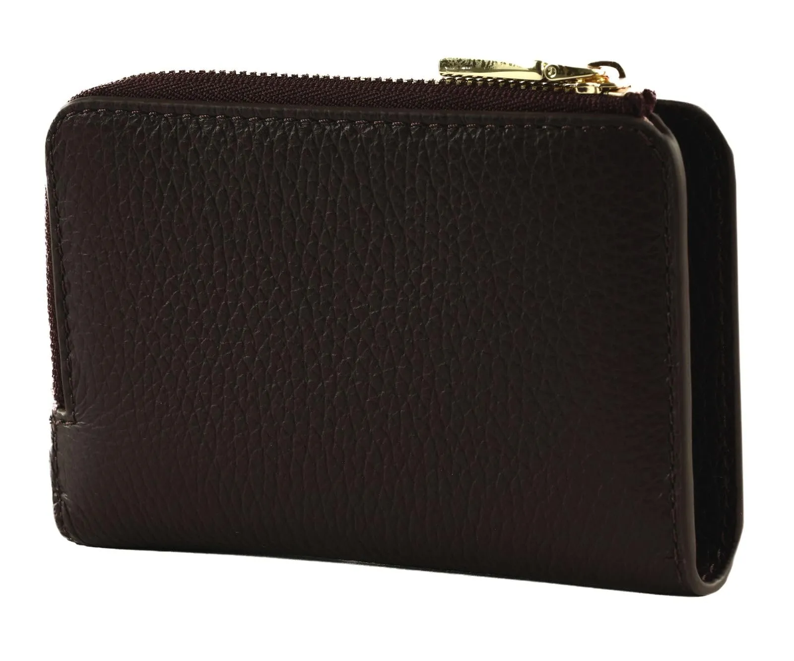 Coccinelle Pelle portafoglio Metallic Soft Wallet Prune viola scuro - immagine 4