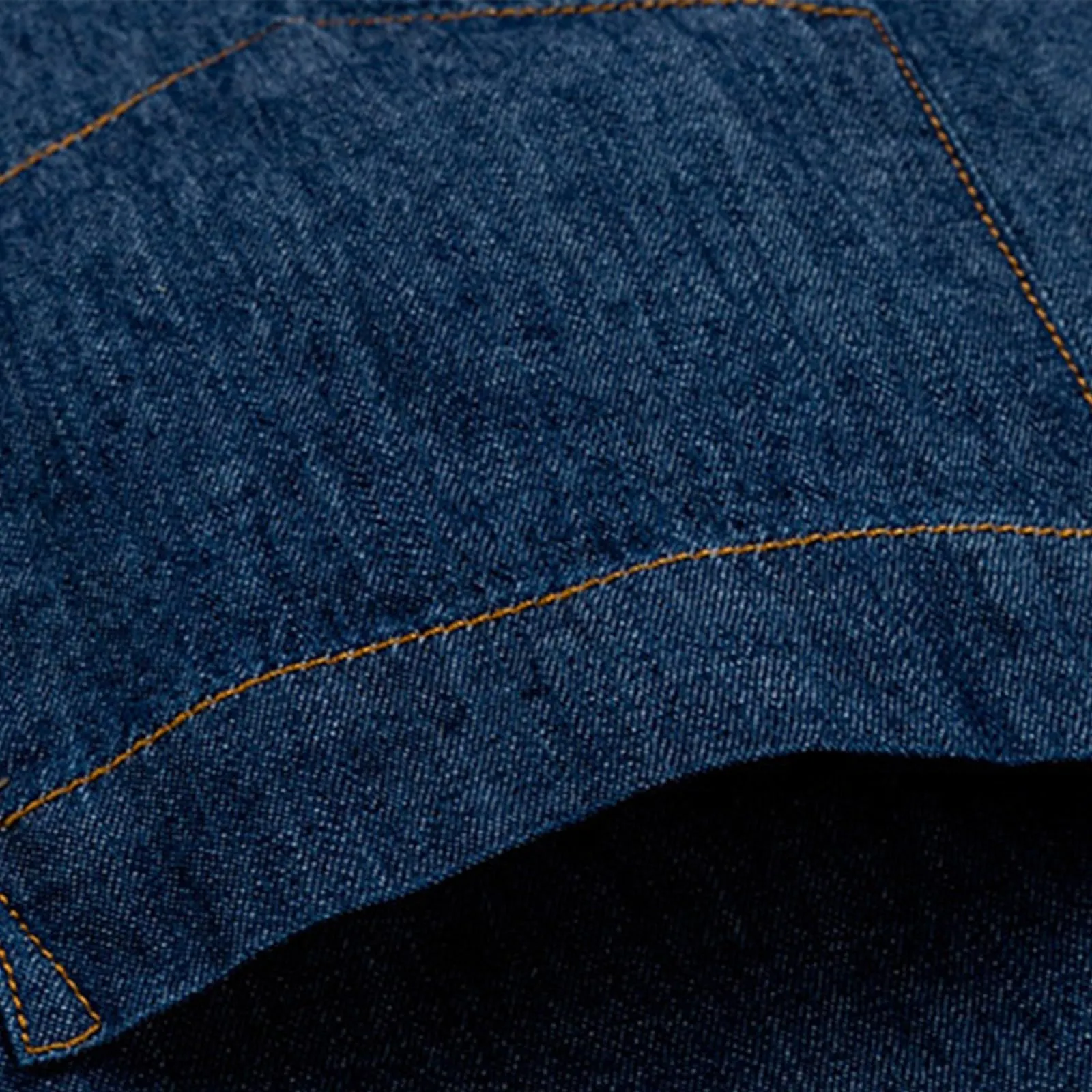 Duohropke Camicia in Jeans da Uomo a Maniche Corte, Camicia in Denim a Maniche Corte con Bottoni a Pressione, Camicie Jeans per Uomini, Blu Chiaro, Grigio Scuro, Vestibilità Regular, Look Usurato - immagine 7