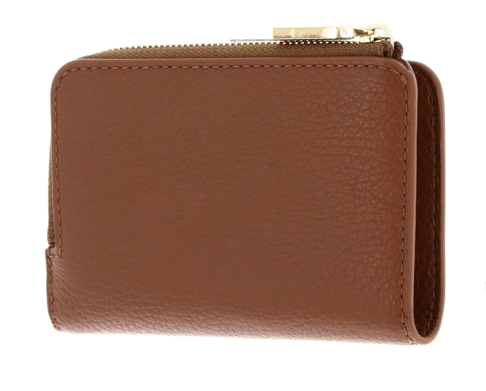 Coccinelle Pelle portafoglio Metallic Soft Wallet Cognac marrone - immagine 6