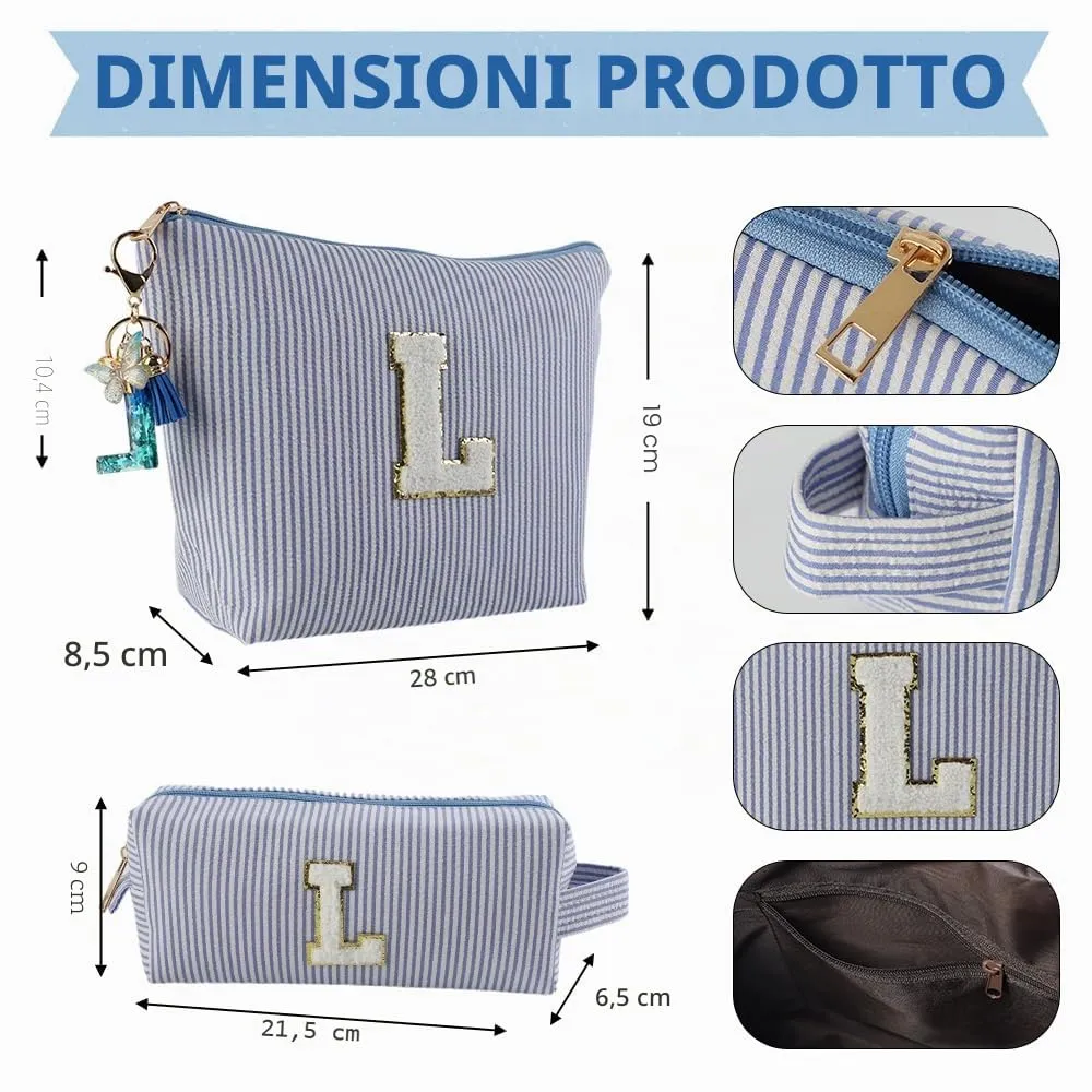 MHwan 2 Pezzi Beauty Case Personalizzata - immagine 3