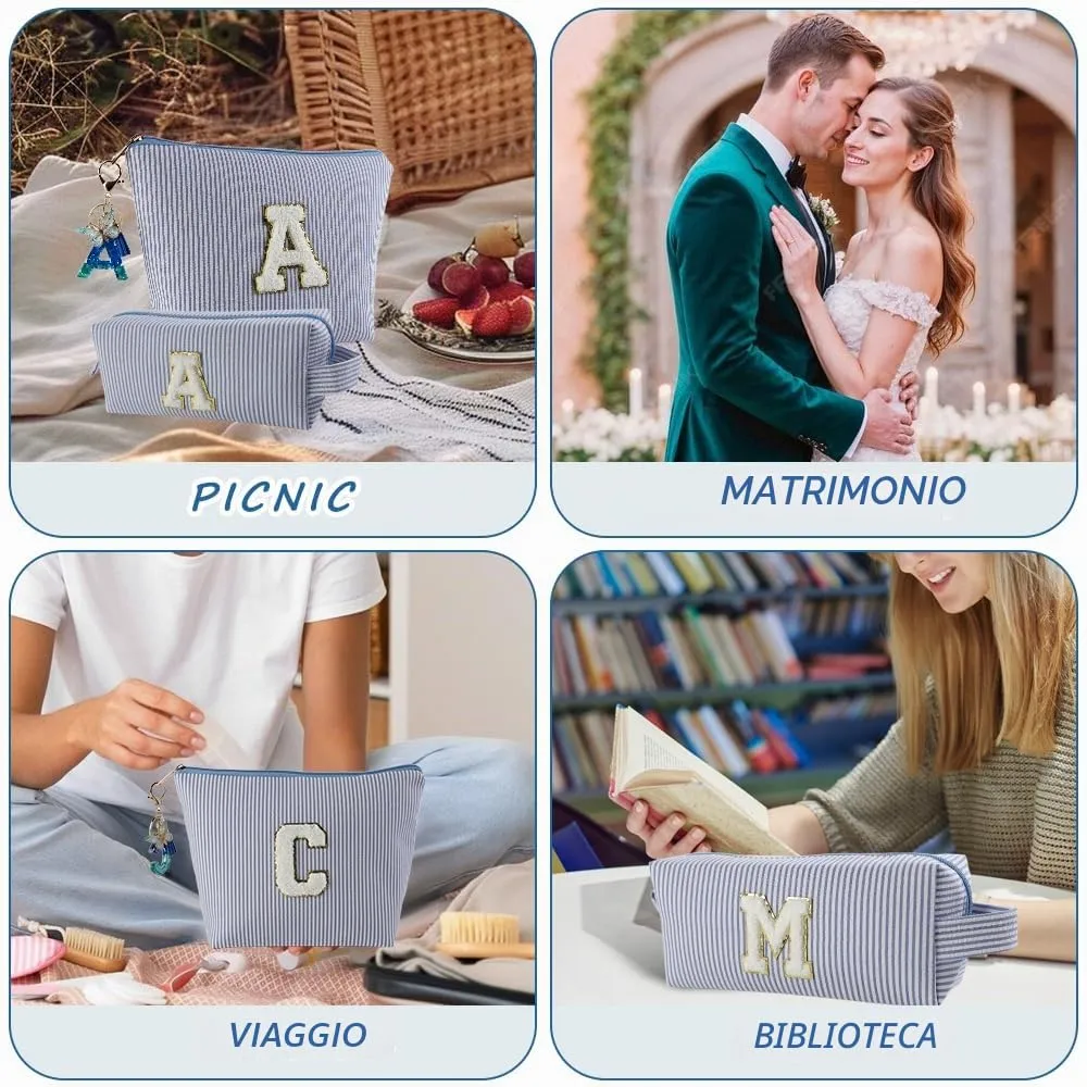 MHwan 2 Pezzi Beauty Case Personalizzata - immagine 6
