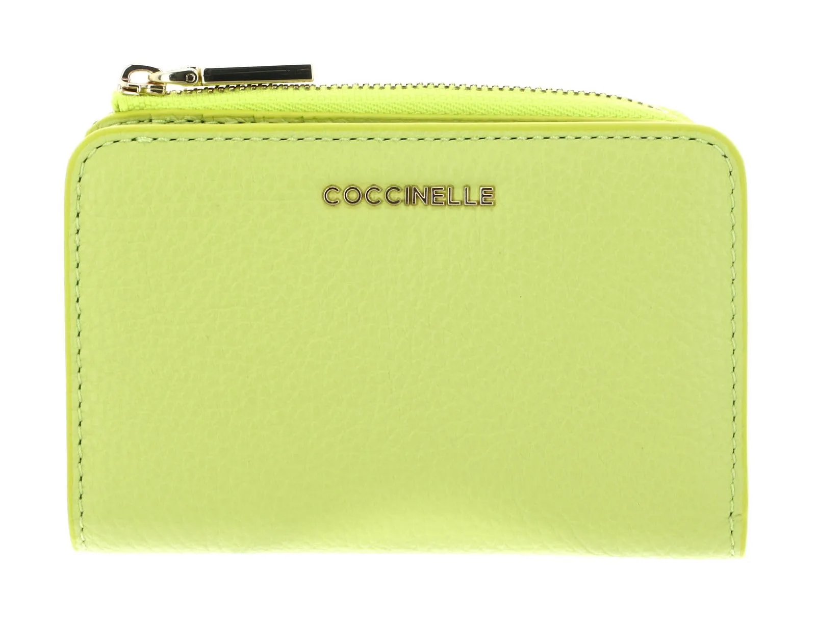 Coccinelle Pelle portafoglio Metallic Soft Wallet Green Glow verde chiaro - immagine 3