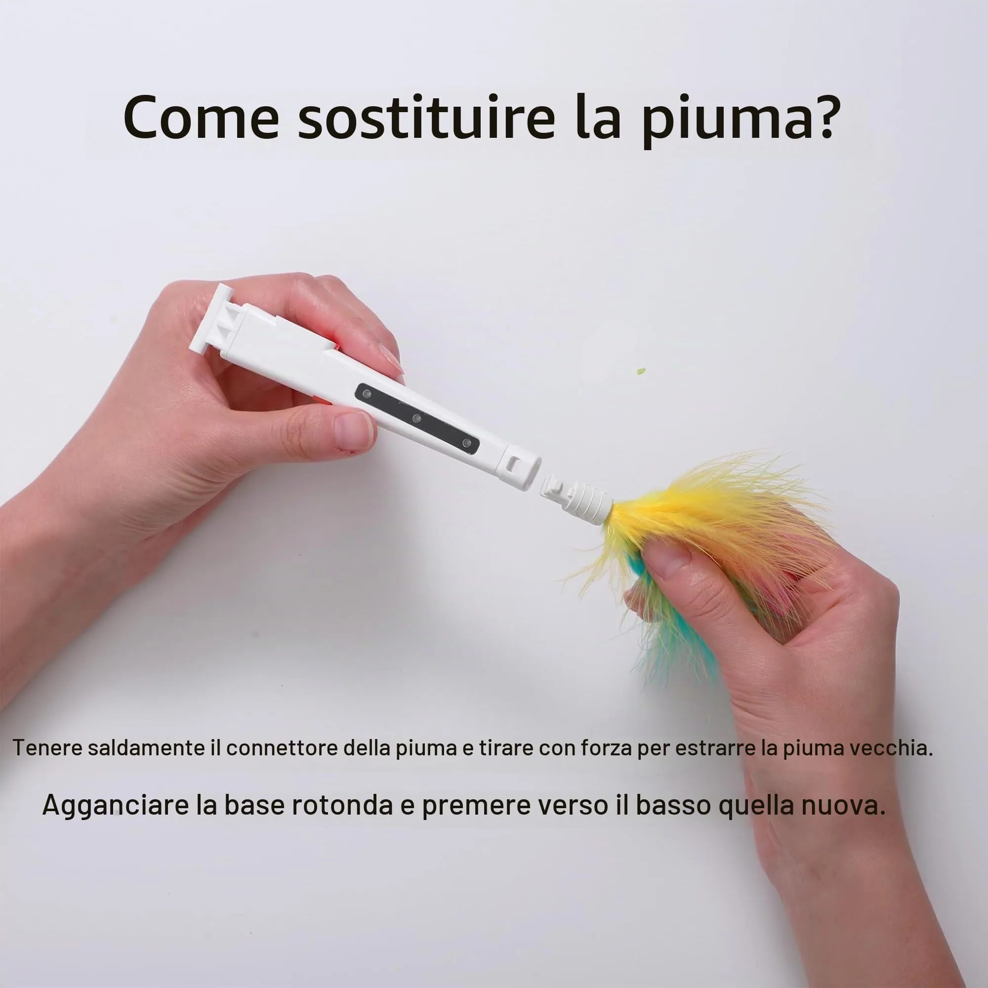 FEELNEEDY 3 Confezioni Piume di Ricambio, Solo Accessori - immagine 3