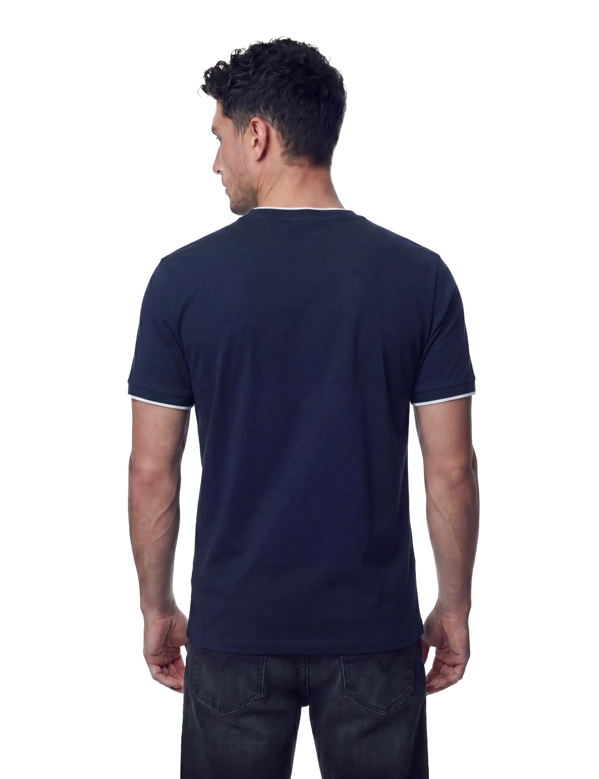 GUESS Detailed Tech Top - in Maglia Uomo Girocollo Regular Fit - immagine 4