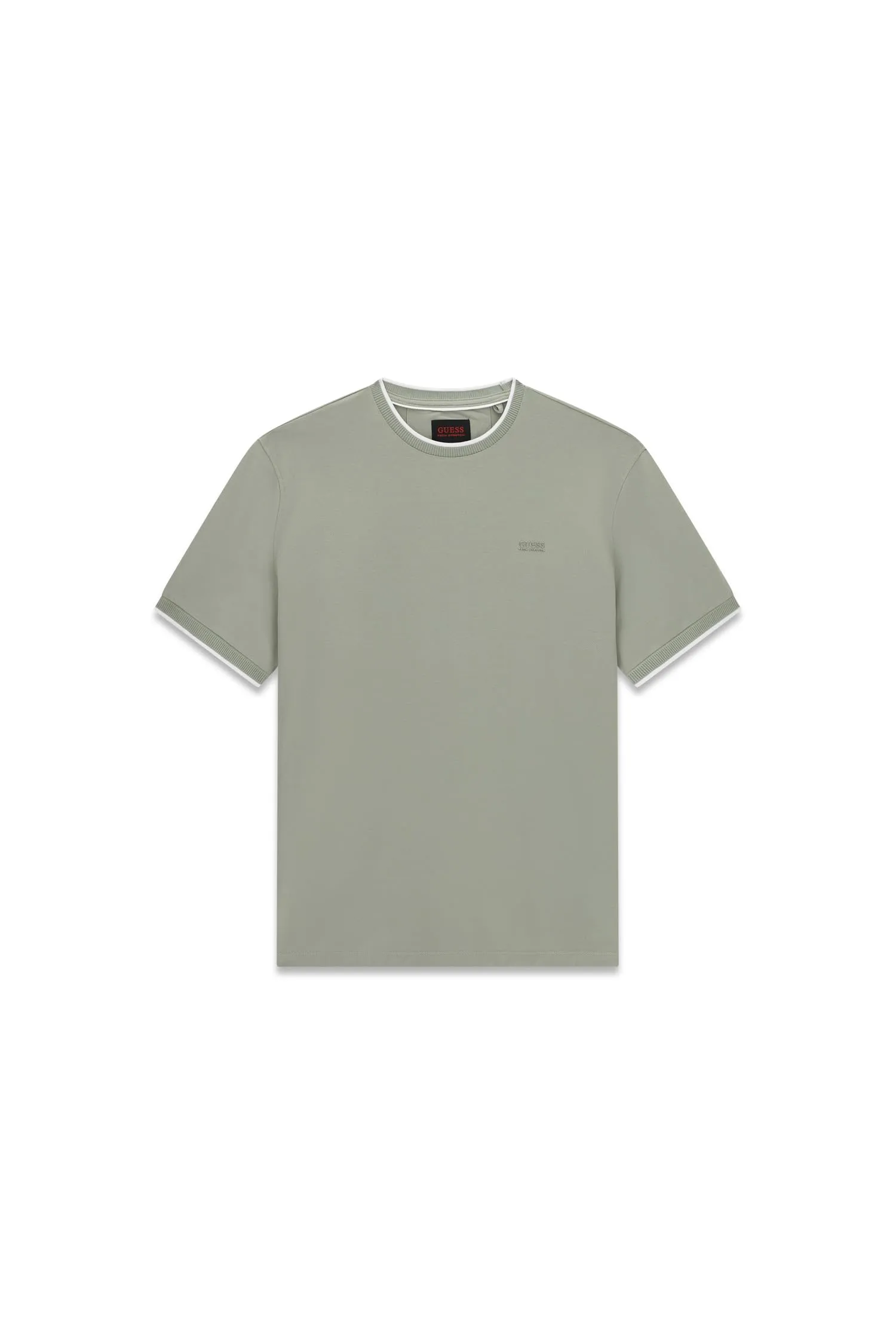 GUESS Detailed Tech Top - in Maglia Uomo Girocollo Regular Fit - immagine 6