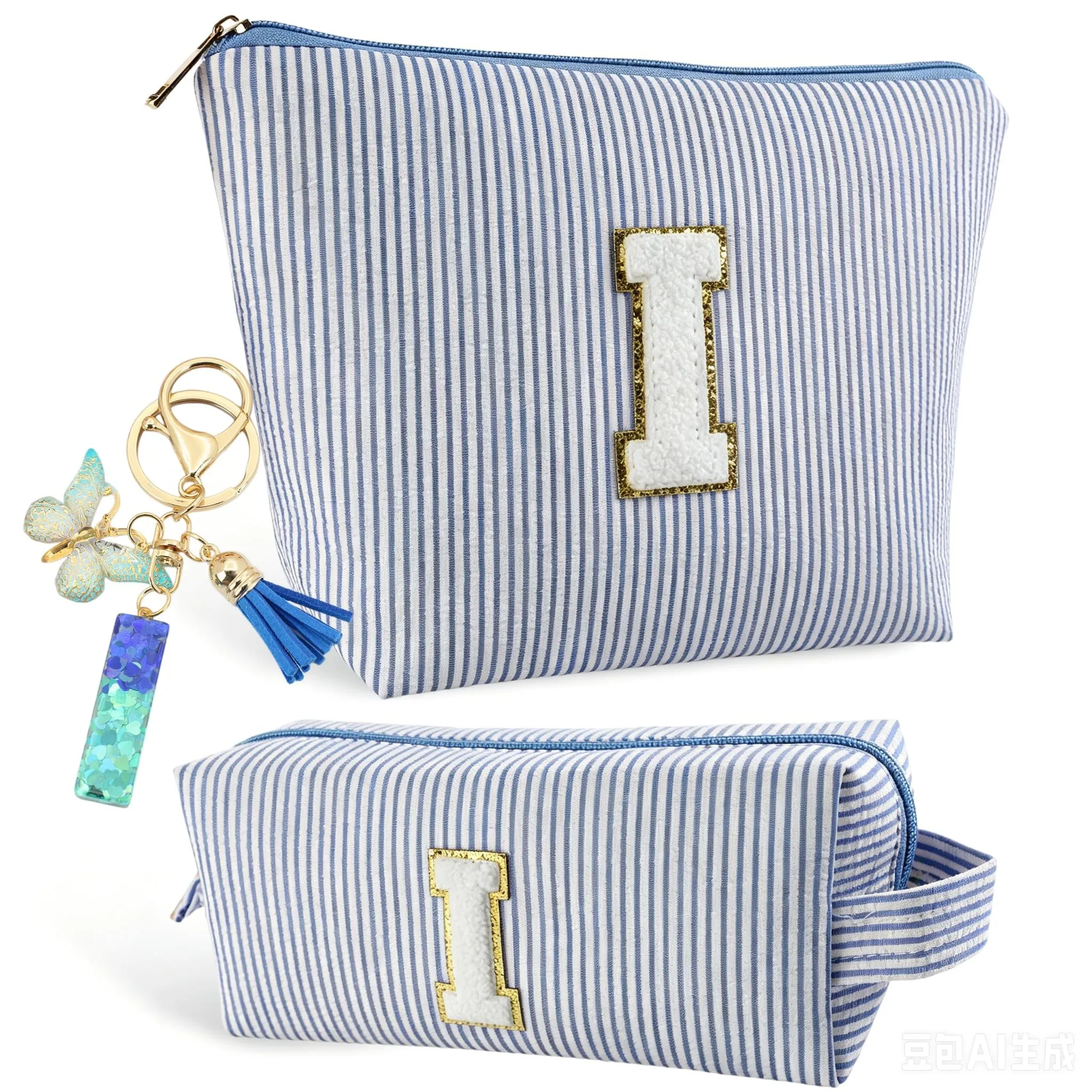 MHwan 2 Pezzi Beauty Case Personalizzata - immagine 1