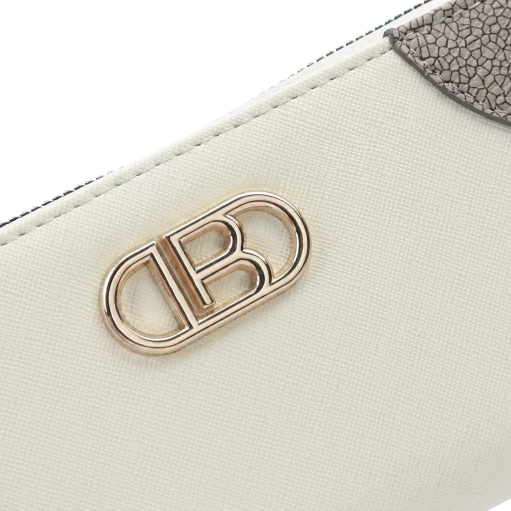 Laura Biagiotti Portafoglio Donna in PU, Design con Logo Dorato, Con Portamonete e Scatola Regalo - immagine 6