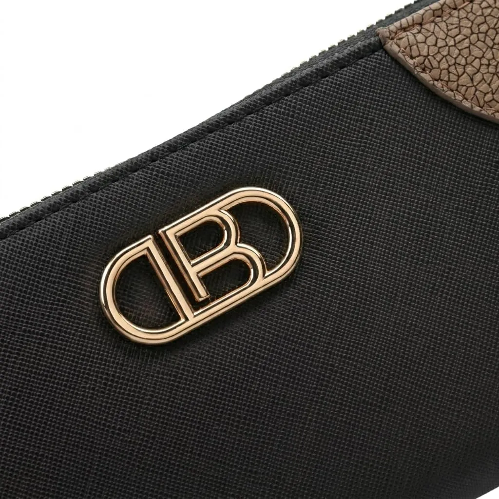 Laura Biagiotti Portafoglio Donna in PU, Design con Logo Dorato, Con Portamonete e Scatola Regalo - immagine 6