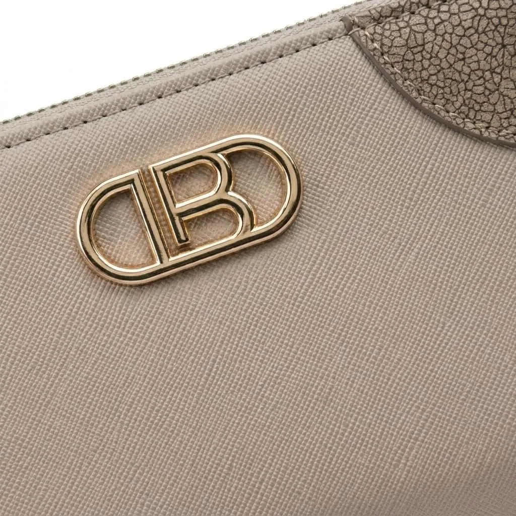 Laura Biagiotti Portafoglio Donna in PU, Design con Logo Dorato, Con Portamonete e Scatola Regalo - immagine 6