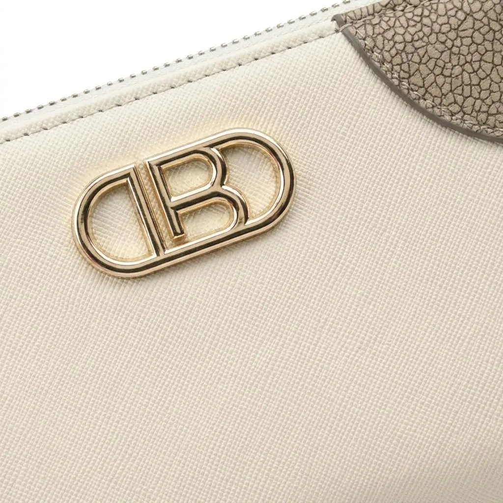 Laura Biagiotti Portafoglio Donna in PU, Design con Logo Dorato, Con Portamonete e Scatola Regalo - immagine 6
