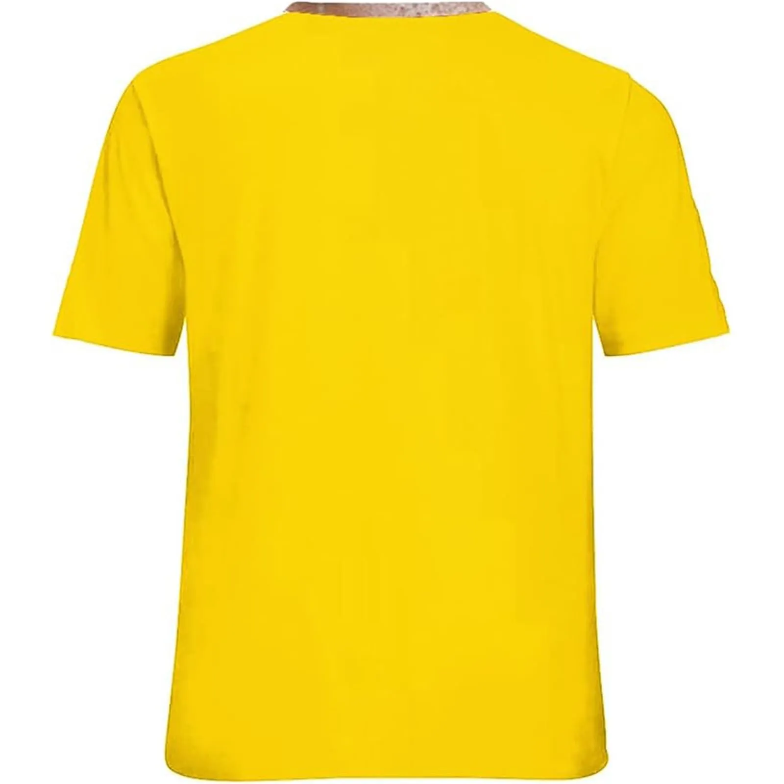 Maglietta da uomo con stampa 3D, gilet strappato e body muscolare, divertente maglietta divertente come scherzo per feste, carnevale o palestra, Stile_h24 giallo, 3XL - immagine 5
