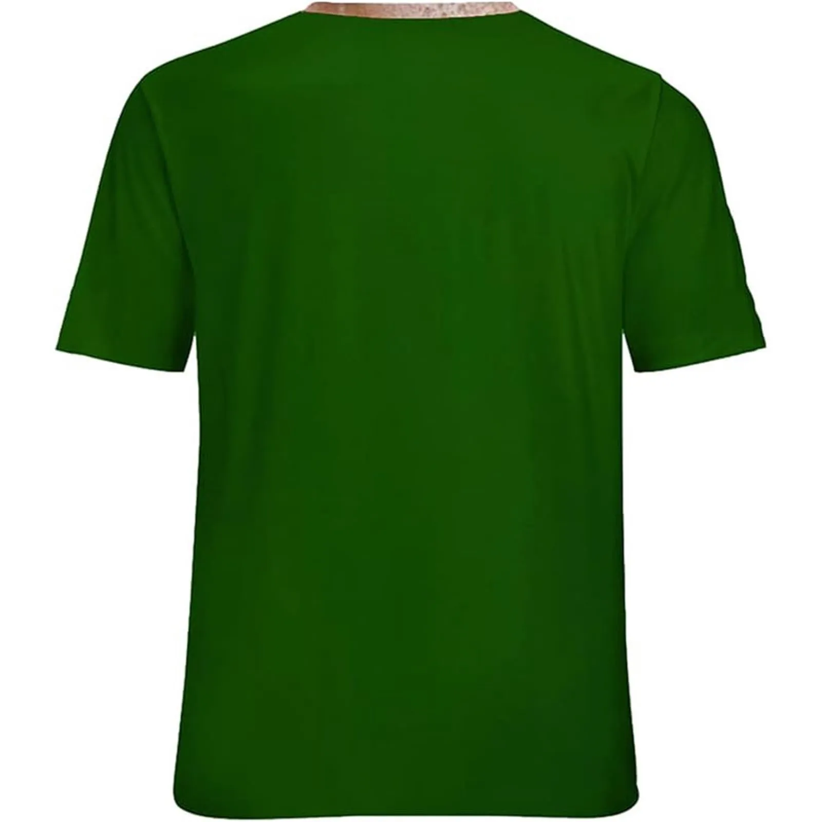 Maglietta da uomo con stampa 3D, gilet strappato e body muscolare, divertente maglietta divertente come scherzo per feste, carnevale o palestra, Stile_h08 verde, M - immagine 5