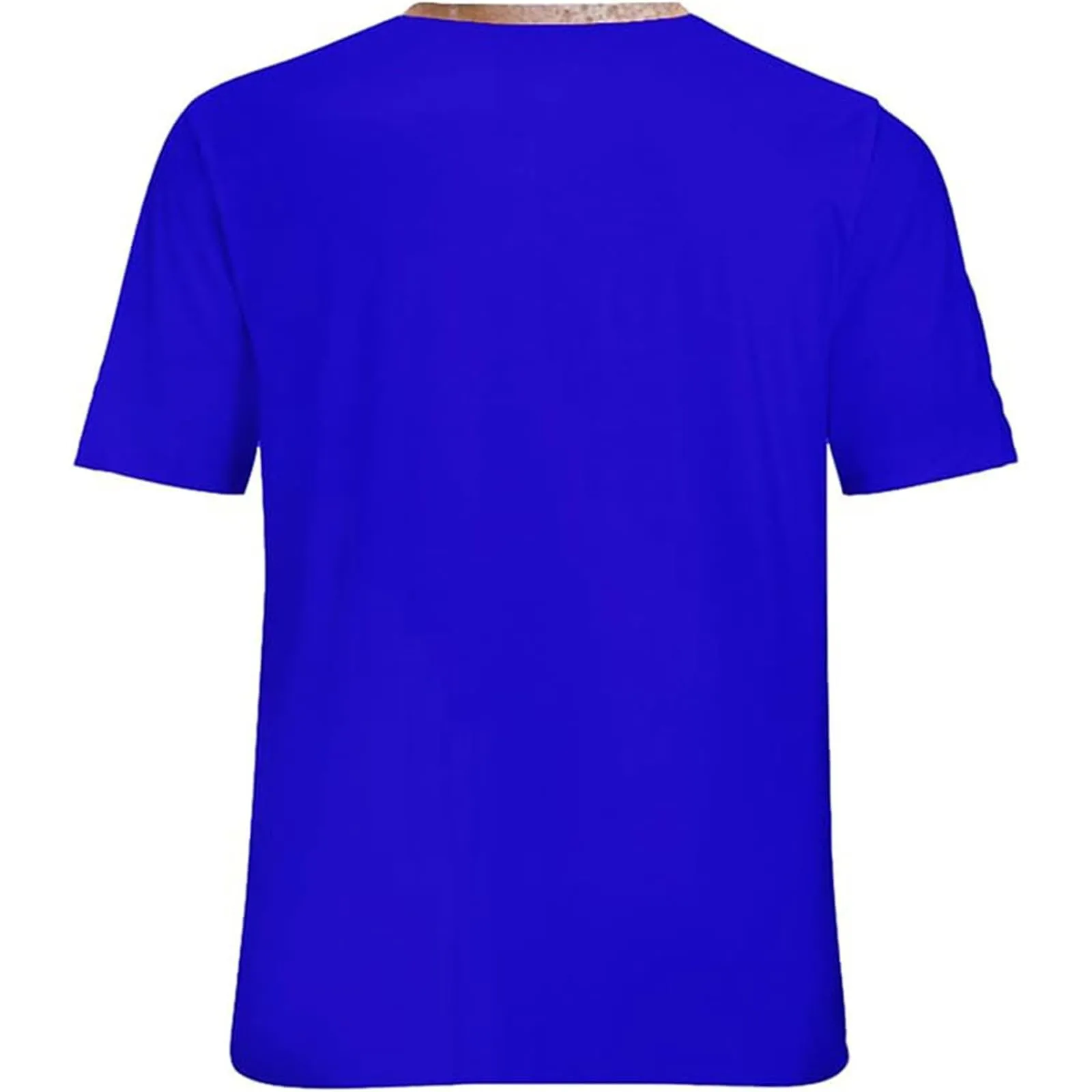 Maglietta da uomo con stampa 3D, gilet strappato e body muscolare, divertente maglietta divertente come scherzo per feste, carnevale o palestra, Stile_h03 blu, 3XL - immagine 5