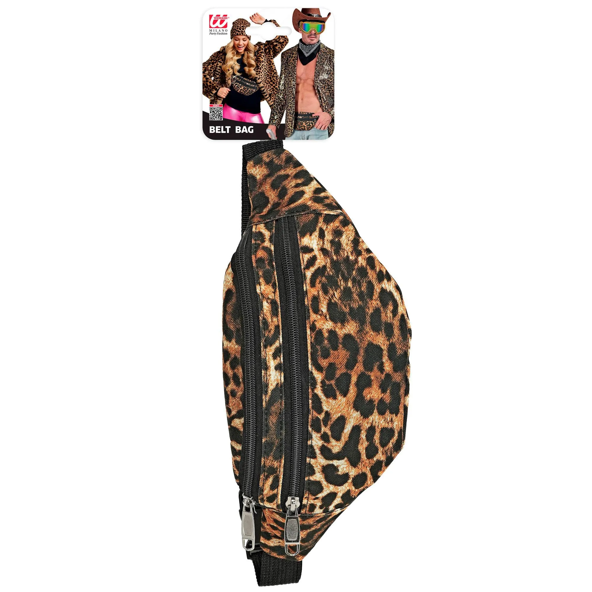 W WIDMANN MILANO Party Fashion - Marsupio con motivo leopardato - immagine 2
