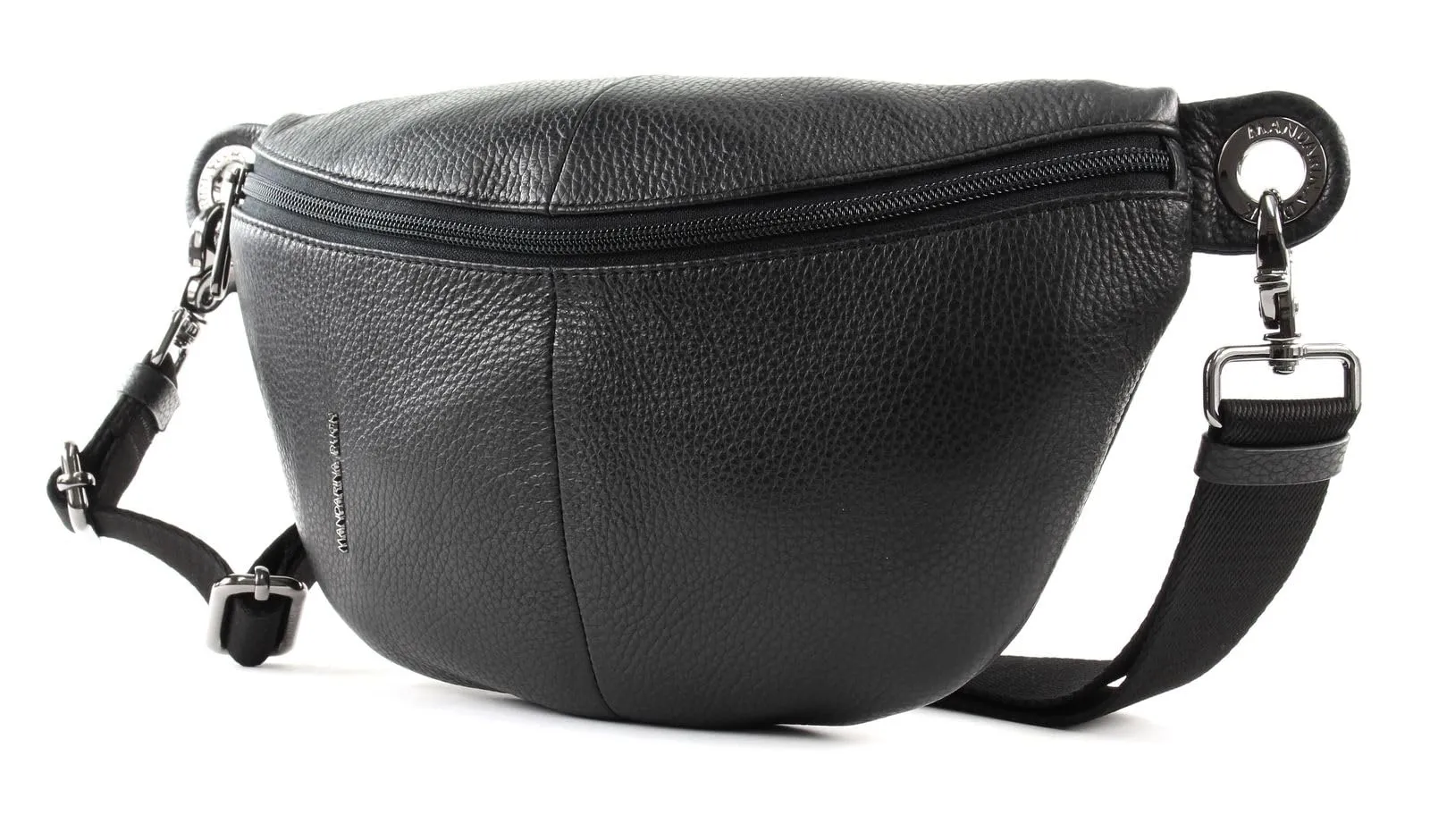 Mandarina Duck Marsupio Nero (Nero) Mellow Leather P10fzt73 30x16x10 (L x H x W) - immagine 2