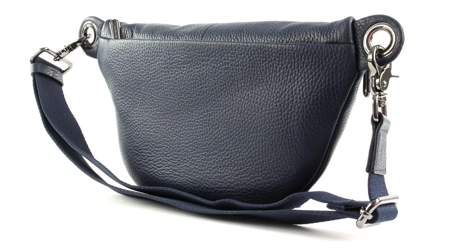 Mandarina Duck Mellow Leather Bum Bag Dress Blue - immagine 4