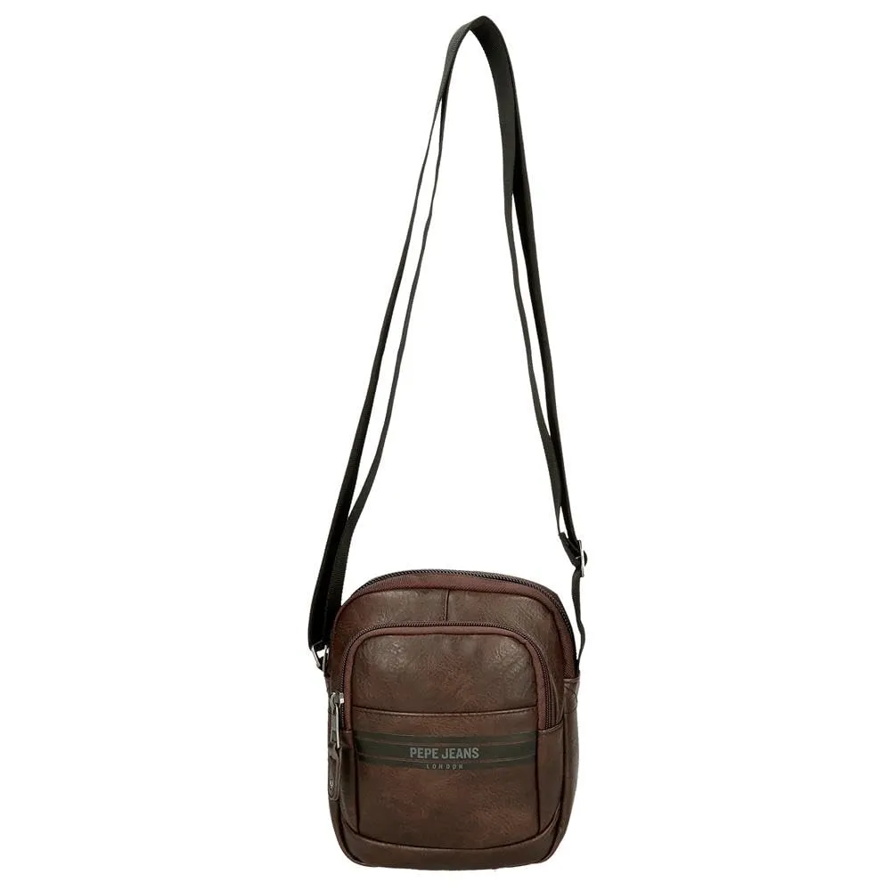 Pepe Jeans Horley - Borsa messenger da uomo, marrone, Taglia unica, Borsa a tracolla piccola - immagine 8