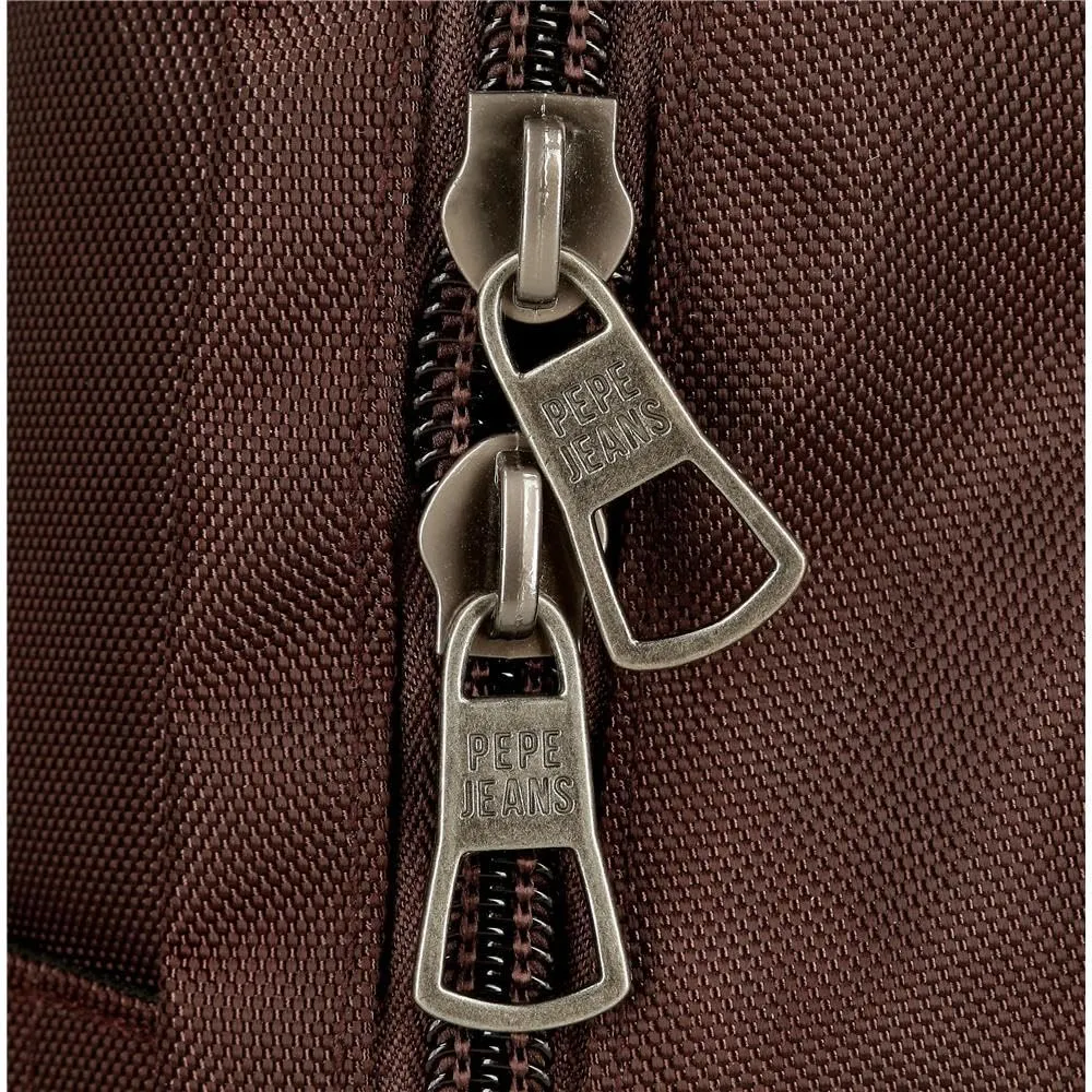 Pepe Jeans Horley - Borsa messenger da uomo, marrone, Taglia unica, Borsa a tracolla a due scomparti - immagine 6