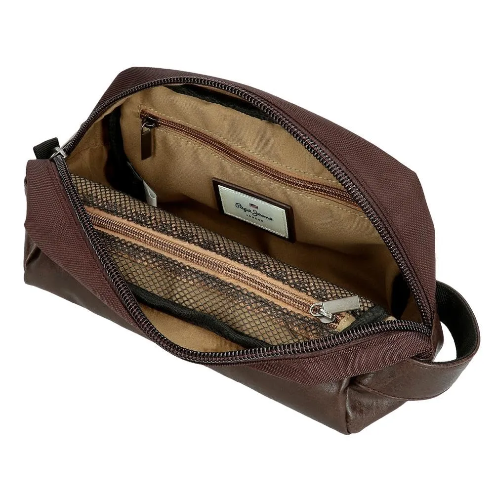Pepe Jeans Horley Borse a tracolla e trousse marrone, Nero, Poliestere, Diverse dimensioni, marrone, Taglia unica, Trousse - immagine 4