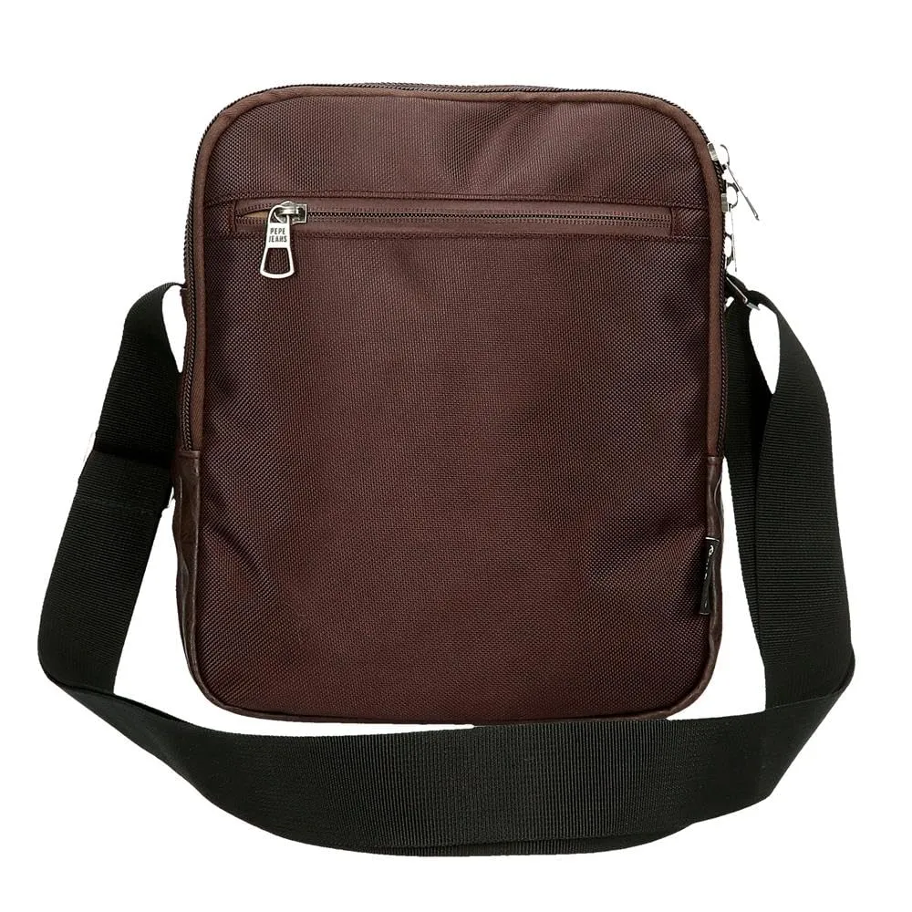 Pepe Jeans Horley - Borsa messenger da uomo, marrone, Taglia unica, Tracolla portatile - immagine 3