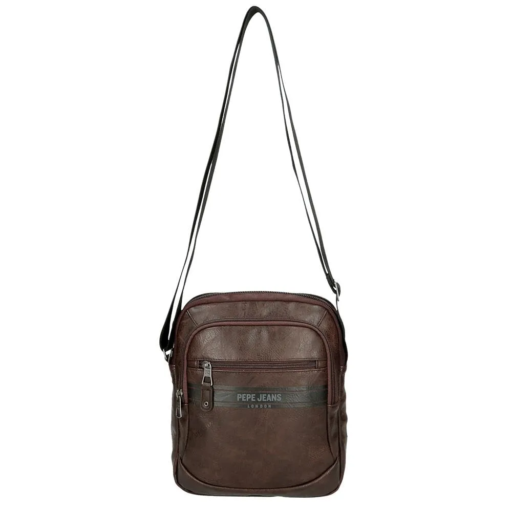 Pepe Jeans Horley - Borsa messenger da uomo, marrone, Taglia unica, Tracolla portatile - immagine 9