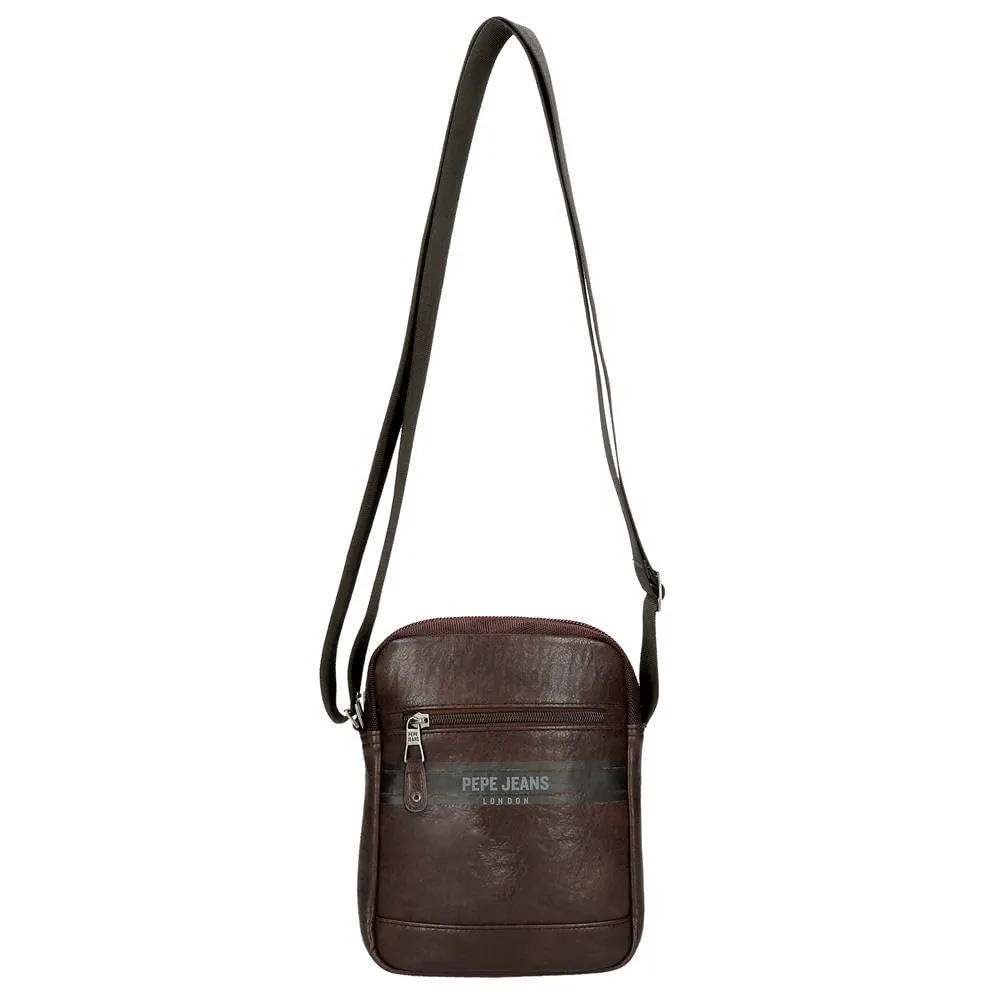 Pepe Jeans Horley - Borsa messenger da uomo, marrone, Taglia unica, Tracolla - immagine 8