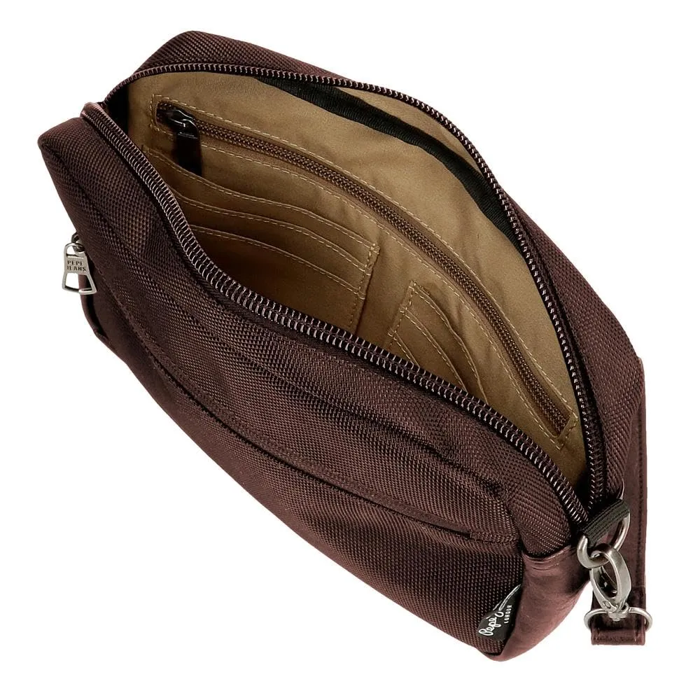 Pepe Jeans Horley - Borsa messenger da uomo, marrone, Taglia unica, Borsa a mano - immagine 5