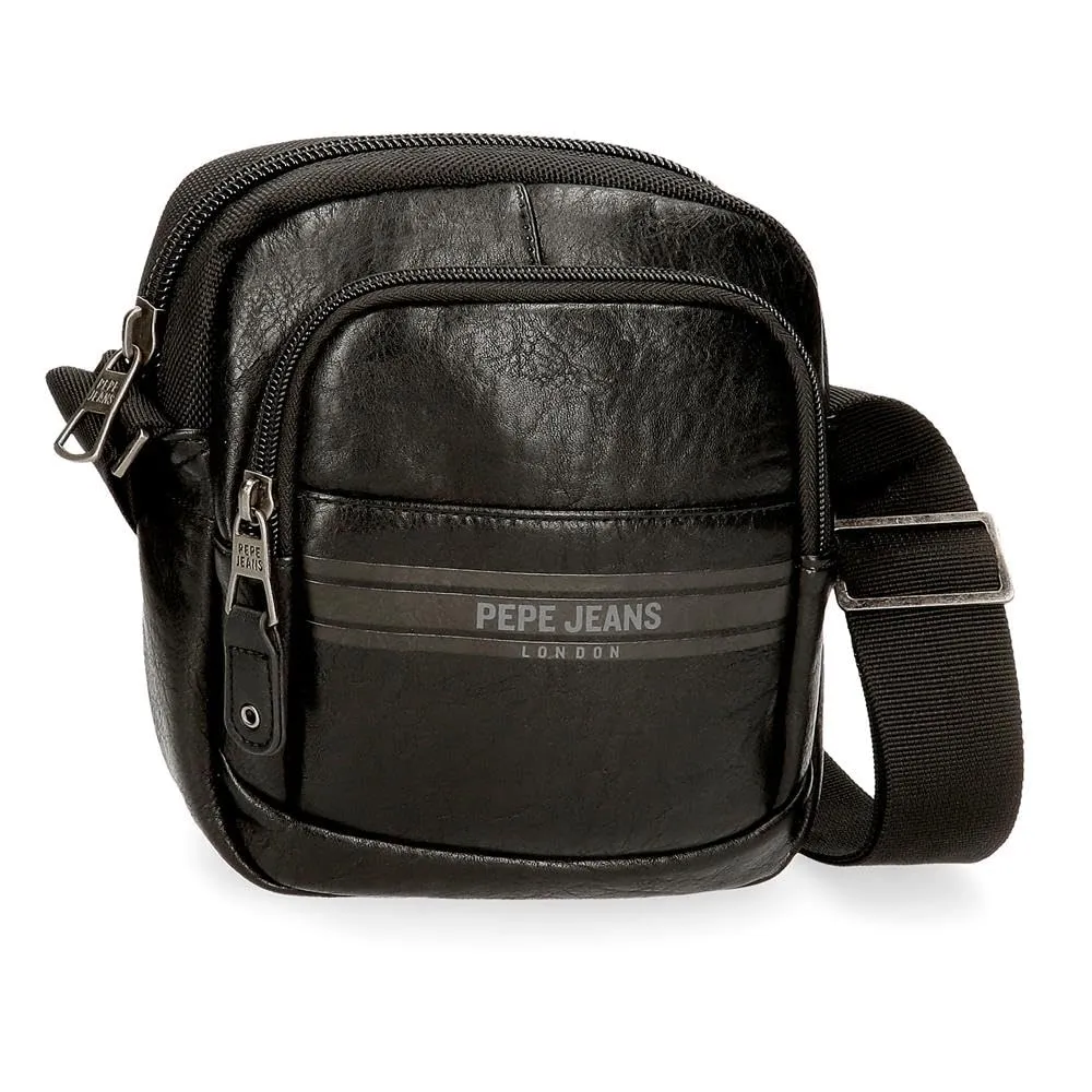 Pepe Jeans Horley - Borsa messenger da uomo, Nero, Taglia unica, Borsa a tracolla piccola - immagine 1