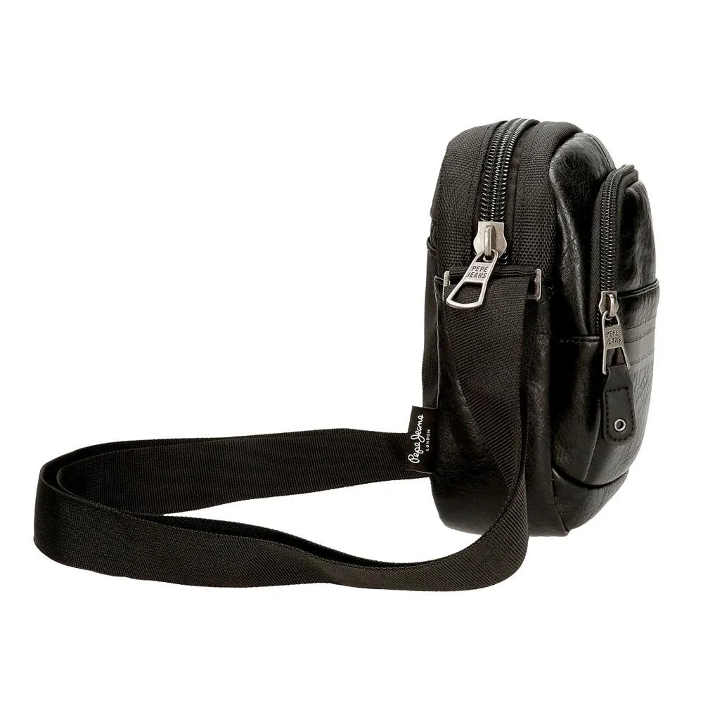 Pepe Jeans Horley - Borsa messenger da uomo, Nero, Taglia unica, Borsa a tracolla piccola - immagine 2