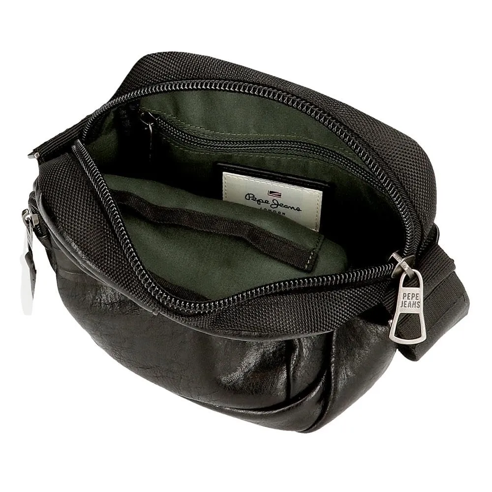 Pepe Jeans Horley - Borsa messenger da uomo, Nero, Taglia unica, Borsa a tracolla piccola - immagine 4