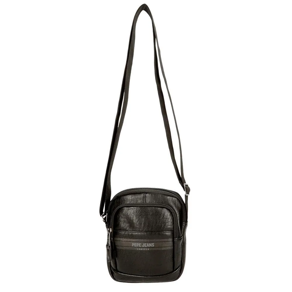 Pepe Jeans Horley - Borsa messenger da uomo, Nero, Taglia unica, Borsa a tracolla piccola - immagine 8