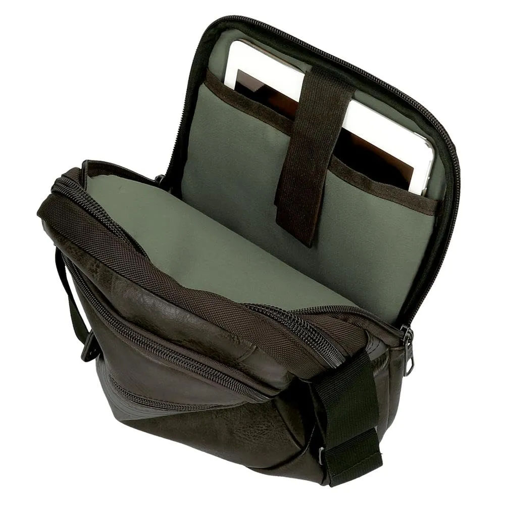 Pepe Jeans Horley - Borsa messenger da uomo, Nero, Taglia unica, Tracolla portatile - immagine 4