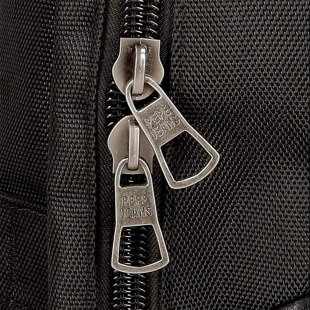 Pepe Jeans Horley - Borsa messenger da uomo, Nero, Taglia unica, Tracolla - immagine 6