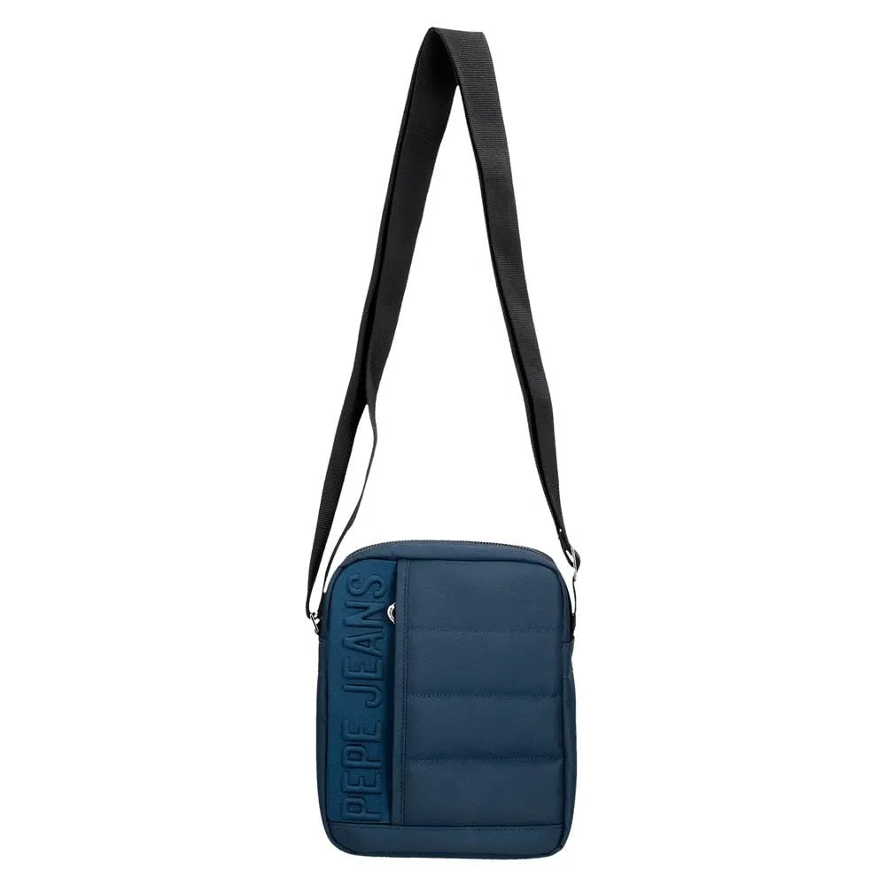 Pepe Jeans Ancor Borsa a tracolla media blu 17 x 22 x 6 cm Poliestere by Joumma Bags by Joumma Bags, blu, Tracolla media - immagine 7