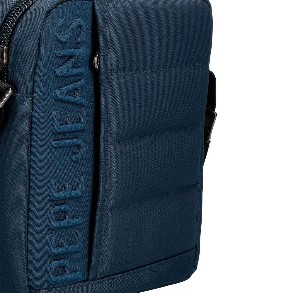 Pepe Jeans Ancor Borsa a tracolla Piccola Blu 15 x 19,5 x 6 cm Poliestere by Joumma Bags by Joumma Bags, blu, Borsa a tracolla piccola - immagine 6