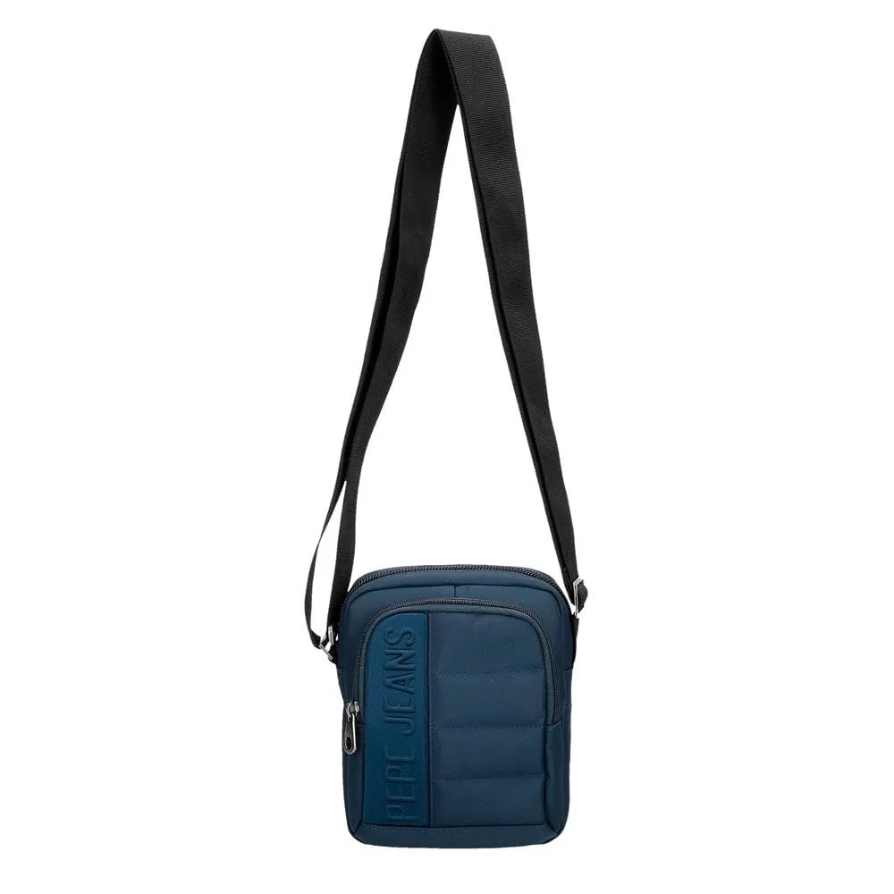 Pepe Jeans Ancor Borsa a tracolla Piccola Blu 15 x 19,5 x 6 cm Poliestere by Joumma Bags by Joumma Bags, blu, Borsa a tracolla piccola - immagine 7