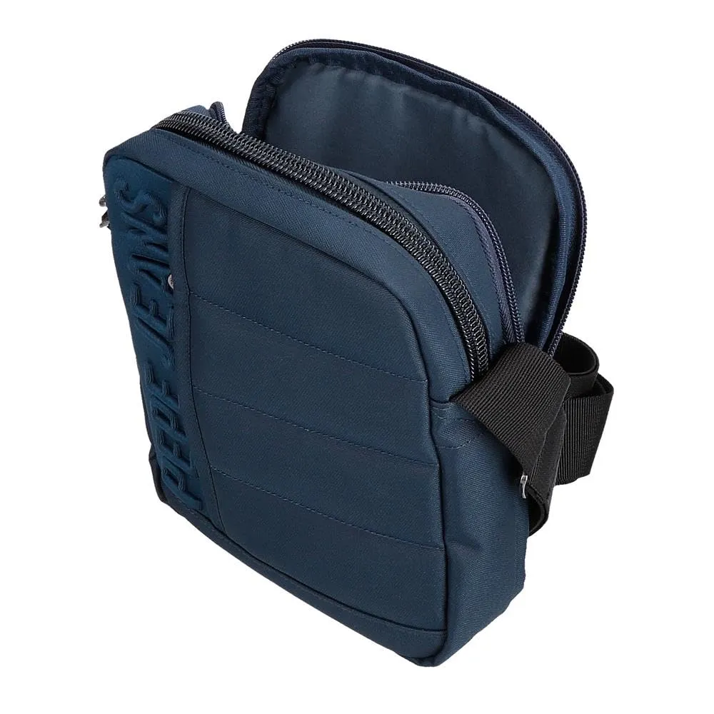 Pepe Jeans Ancor Borsa a tracolla Blu 17 x 22 x 7,5 cm Poliestere by Joumma Bags by Joumma Bags, blu, Tracolla - immagine 4