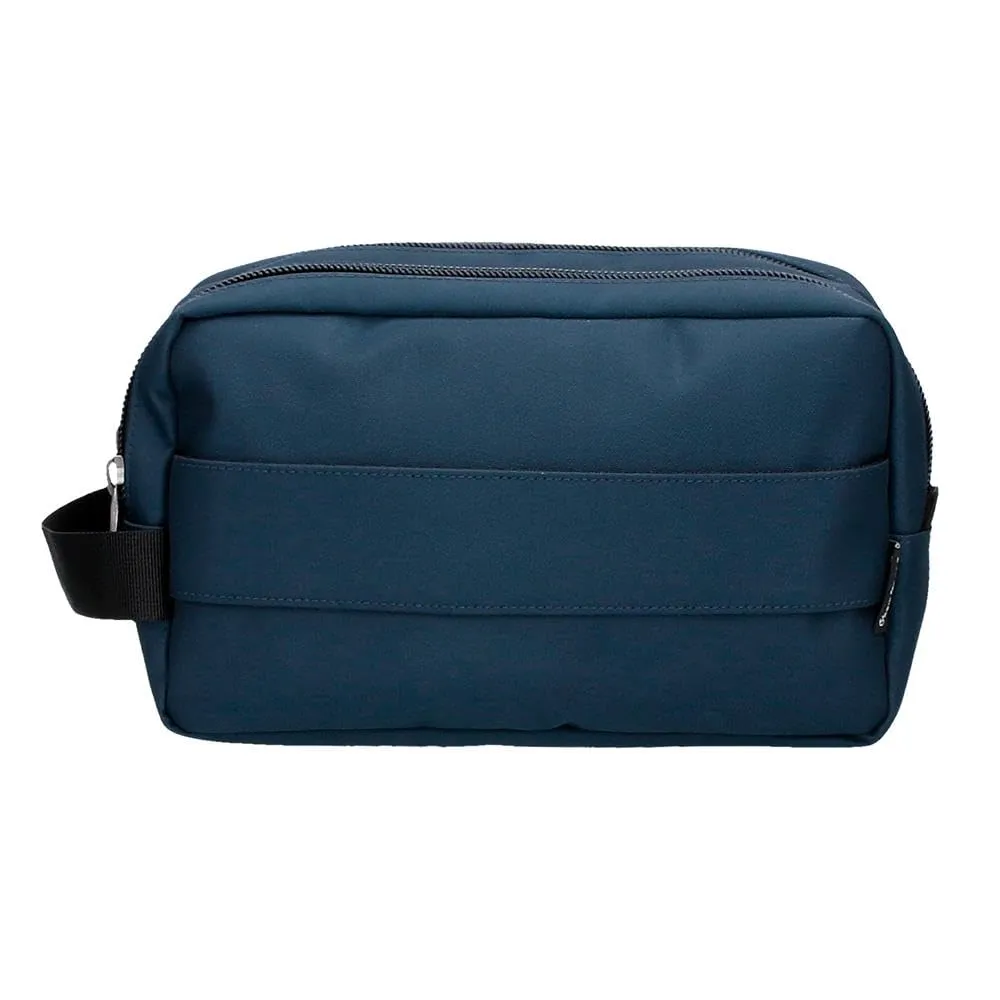 Pepe Jeans Ancor, beauty case, tracolla, perfetto per organizzare, vari scomparti. Joumma Bags, blu, Trousse - immagine 3