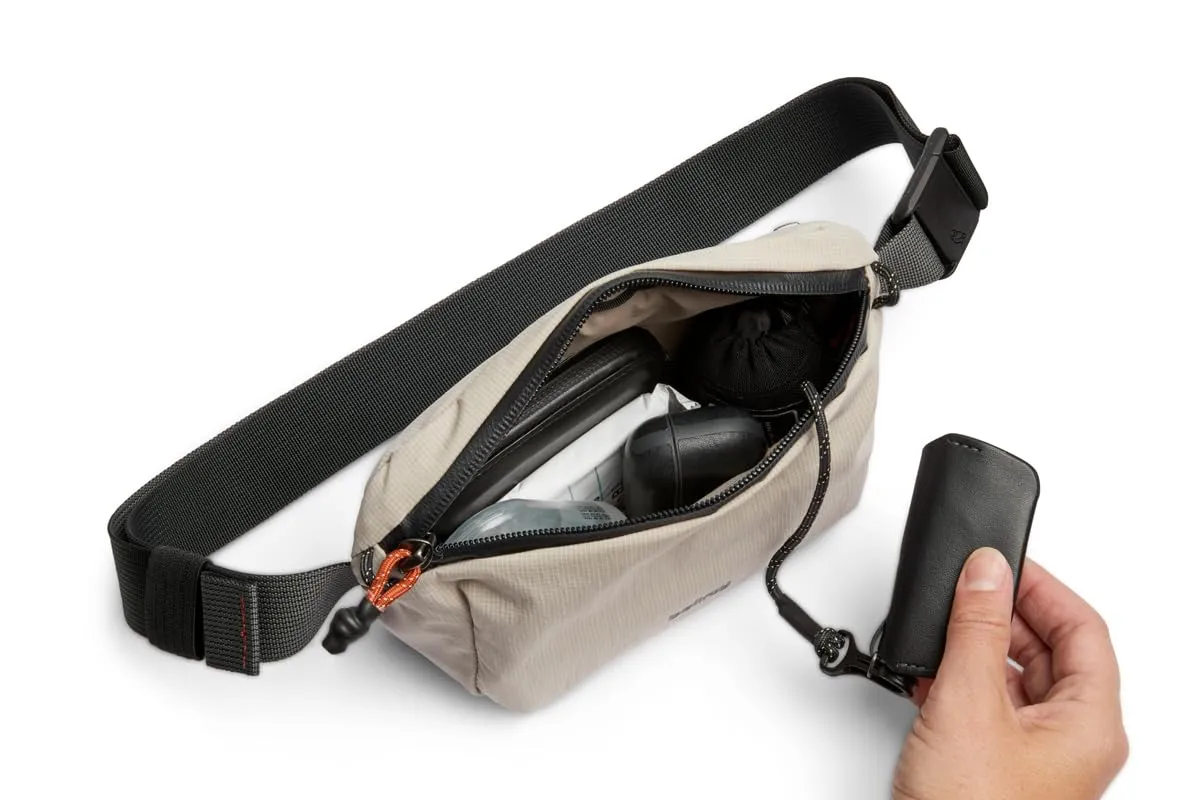 Bellroy Lite Belt Bag, Borsa a tracolla versatile - Ash - immagine 2