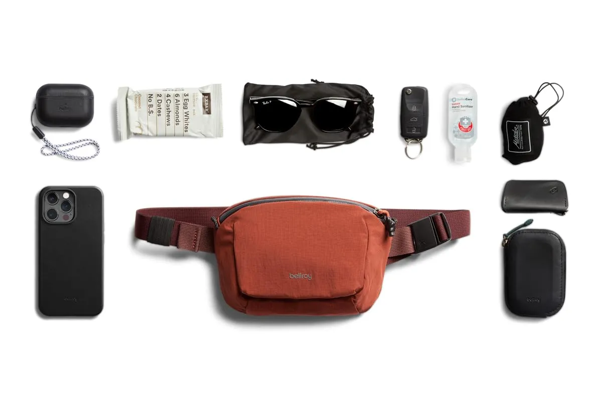 Bellroy Lite Belt Bag, Borsa a tracolla versatile - Clay - immagine 6