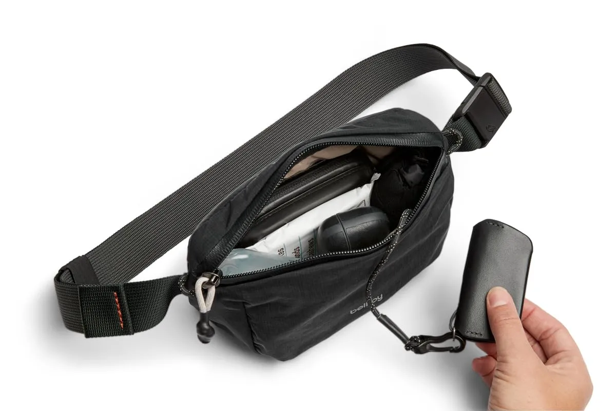 Bellroy Lite Belt Bag, Borsa a tracolla versatile - Black - immagine 2