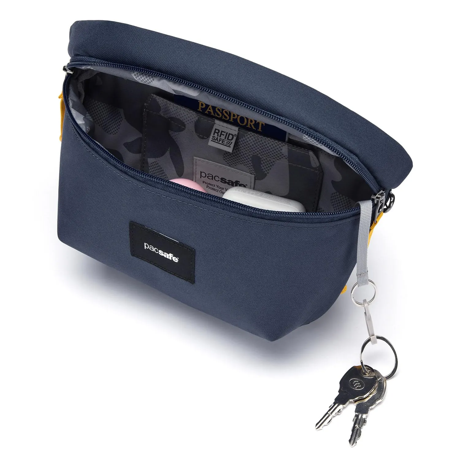 Pacsafe Go Anti Theft Sling Pack, Jet Black - immagine 6