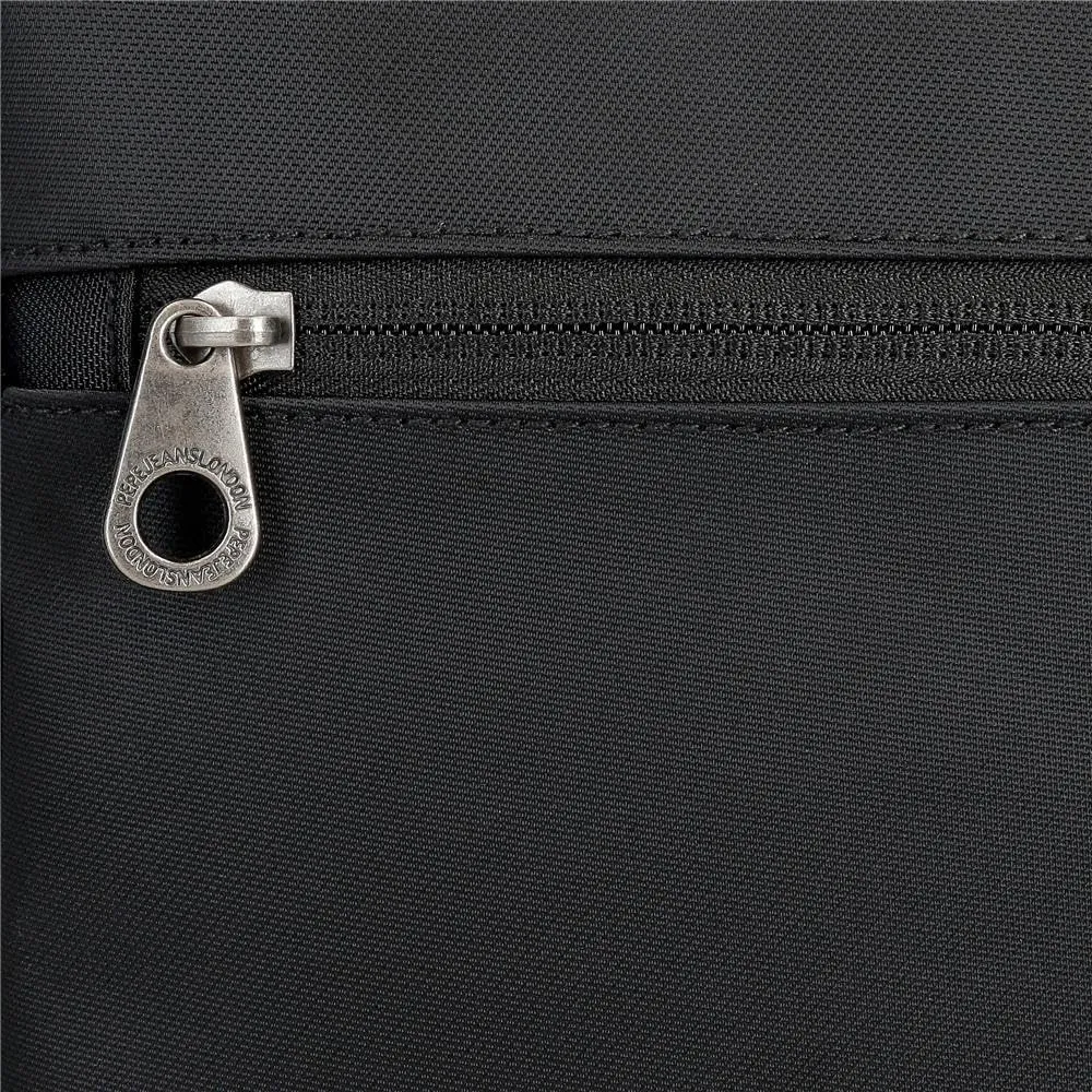 Pepe Jeans Ancor - Beauty case a due scomparti adattabile, nero, 26 x 16 x 12 cm, poliestere 0,38 l by Joumma Bags, Nero, Taglia unica, Beauty case a due scomparti adattabile - immagine 8