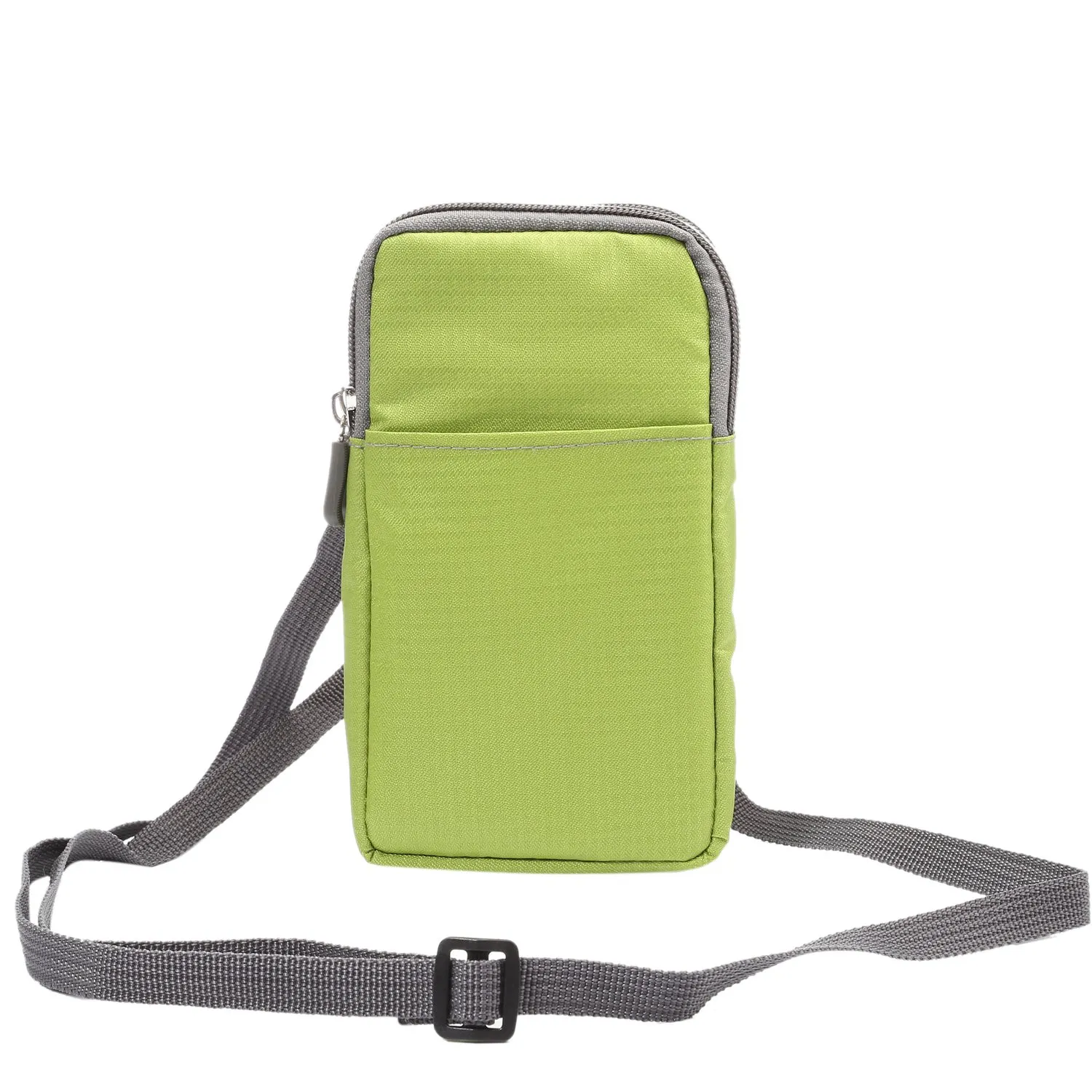 Borsetta Porta Cellulare Tracolla, Custodia Telefono Cintura Uomo, Universale Borsa Tracolla Marsupio da Cintura Portafoglio Borsello Viaggio Sacchetto Porta Cellulare uomo Borse Messenger Smartphone - immagine 5